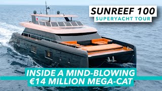 Sunreef 100 Power superyacht tour  Inside a mindblowing €14million megacat  MBY [upl. by Rider]