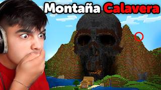 Comprobé el Misterio de La Montaña Calavera en Minecraft que es Real [upl. by Eniahs]