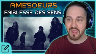 GREAT USE OF THAT GUITAR  Amesoeurs  Faiblesse Des Sens  Composer Reaction amp Analysis [upl. by Nelan949]