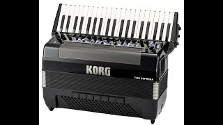 Korg Fisa Suprema unboxing  Carnegie Accordion Company Authorized Korg Dealer Pittsburgh PA [upl. by Weidner]