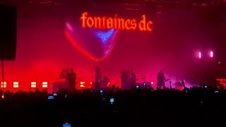 Fontaines DC  Televised Mind  live in Milano 2024 [upl. by Chandal]