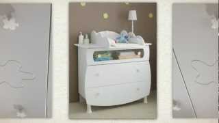 Commode pour bébé design FLOWER [upl. by Sielen]