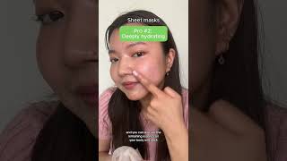 Get the BEST mask for your skin now skincare facemaskbeauty sheetmasks skincarereview [upl. by Akiemaj]