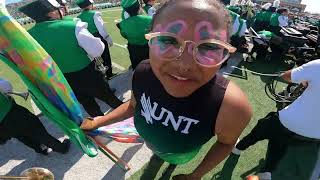 UNT Color Guard Cam Tulane [upl. by Nylareg]