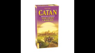 Catan Mercaderes y Bárbaros ampliación 56 jugadores [upl. by Lihcox]