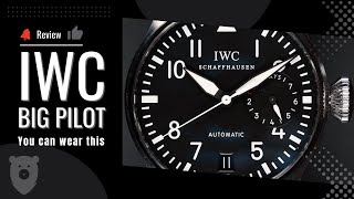 IWC Big Pilots Watch  Dashboard or Wrist at this size Lets have a chat [upl. by Pinter]