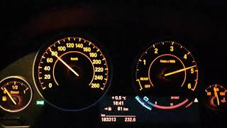 BMW 320D Xdrive 0100kmh remap  chip acceleration [upl. by Dranyl533]