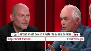 Rutger Groot Wassink Airbnb moet ook in Amsterdam  DUNK OPINIE ZONDER OMWEG [upl. by Wollis]