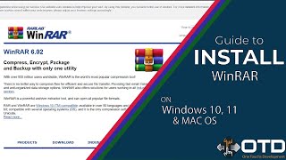 How to Install WinRAR on Windows 10  Mac  Windows 11  The Complete StepbyStep Guide [upl. by Rugg]