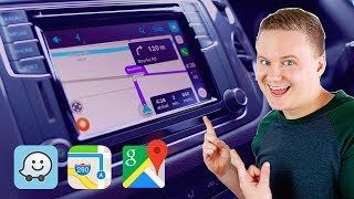 Apple CarPlay iOS 12  Maps Comparison [upl. by Inanak713]