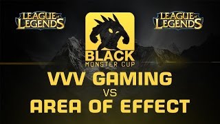 Area of Effect vs vVv Gaming  Semifinal  BMC NA Spring Qualifier 1  League of Legends [upl. by Eirojram951]