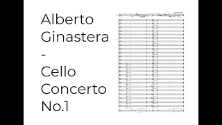 Alberto Ginastera  Cello Concerto No1 [upl. by Olzsal400]