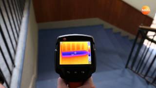 Anwendungsvideo Thermografie im Bauhandwerk mit der Wärmebildkamera testo 870  Be sure Testo [upl. by Ahsile446]