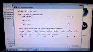 Activating Windows 7 [upl. by Ediva968]