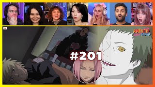 Naruto Shippuden Episode 201  Naruto meets Madara  Reaction Mashup ナルト 疾風伝 [upl. by Herzig196]