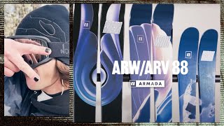 ARV amp ARW 88  Armada Skis Fall Winter 2024 [upl. by Dorisa627]