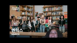 NMIXX Tiny Desk Performance Reaction [upl. by Aivlys]