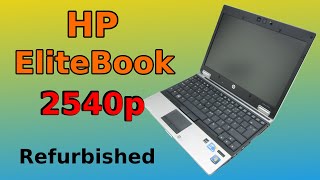 HP EliteBook 2540p Unboxing A Class Refurbished [upl. by Idnar]