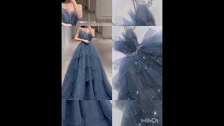 Fancy dresses 👗 gown ke design [upl. by Araihc]