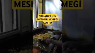 Kottu srilankanın meşhur yemeği [upl. by Melton]