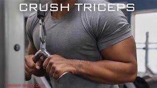 Crush Your Triceps Workout Using These 3 Tricep Exercises [upl. by Laforge]