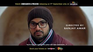 Regards amp Peace  Teaser HD  ShemarooMe Box Office  Releasing on 11th September [upl. by Vijar]