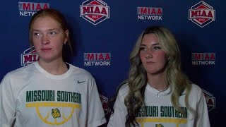 FULL INTERVIEW Kaitlin Hunnicutt and Reese Webb at MIAA Media Day 2024 [upl. by Perlis664]