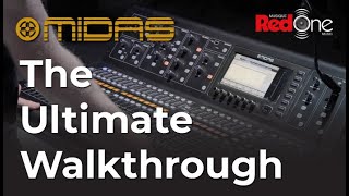 Midas M32 Live  The Ultimate Walkthrough  RedOne Music Canada [upl. by Merri]