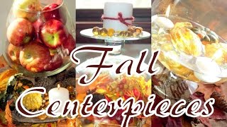 DIY  Fall ideas for decoration  Centerpieces [upl. by Hashim397]