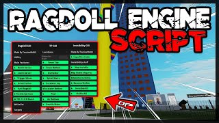 FIXED  Ragdoll Engine Script 2023 New OP Scripts [upl. by Lartnom]