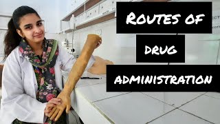 Routes of Drug Administration  pharmacology  3rd Year Mbbs [upl. by Burkhardt891]