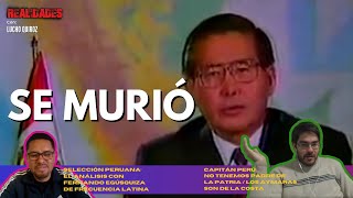 LA MUERTE DEL DICTADOR falleció Alberto Fujimori Capitán Perú y Fernando Egusquiza en Realidades [upl. by Asilak]