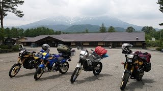 TDR250TDR友の会 開田キャンプ2015 [upl. by Ssegrub314]