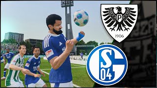 KAMPF um PLATZ 3 gegen SCHALKE 04  EA FC 25 Karriere Preußen Münster [upl. by Bobseine502]