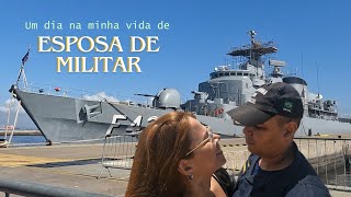 Chegada da Fragata Liberal  Vlog esposa de militar [upl. by Eilrahc298]