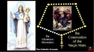 The Glorious Mysteries  VIRTUAL ROSARY  Sundays amp Wednesdays [upl. by Apps606]