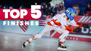 Top 5 Finishes Of Red Bull Crashed Ice 2017 [upl. by Valle]