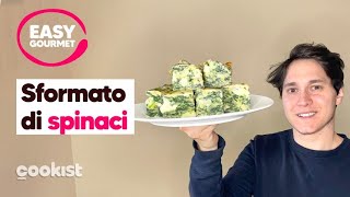 Sformato di spinaci e mozzarella una ricetta perfetta per una cena sfiziosa [upl. by Cud151]