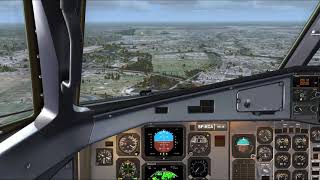 FSX Carenado ATR 42500 Cockpit Landing Bydgoszcz Airport EPBY [upl. by Hiett571]