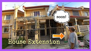 CAMELLA STO TOMAS BATANGAS HOUSE EXTENSION PROJECT UPDATE 🏡 [upl. by Olihs]