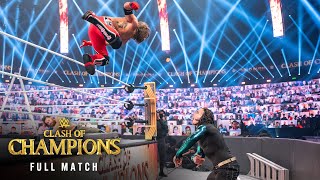 FULL MATCH AJ Styles vs Sami Zayn vs Jeff Hardy — Ladder Match WWE Clash of Champions 2020 [upl. by Ohnuj491]