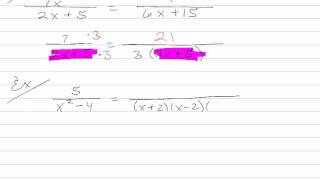 Writing Equivalent Rational Expressions [upl. by Anola700]