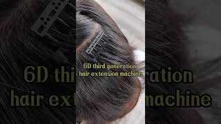 6D third generation hair extension machine [upl. by Kielty]