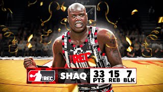 PRIME SHAQUILLE O’NEAL CENTER BUILD is UNGUARDABLE in NBA 2K24 [upl. by Engracia]