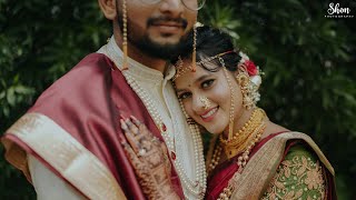 Indian Maharashtrian Wedding Cinematic Video 2024 ll SHON PHOTOGRAPHY [upl. by Whitten]