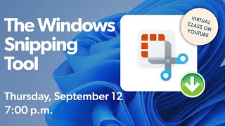The Windows Snipping Tool [upl. by Glendon]
