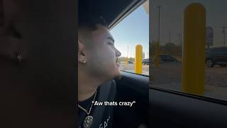 Voice trolling at different drive thru locations 😂 comedy drivethru viral [upl. by Ileane]