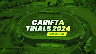 CARIFTA TRIALS 2024  Boys 1500M U20 Final [upl. by Kerrie]