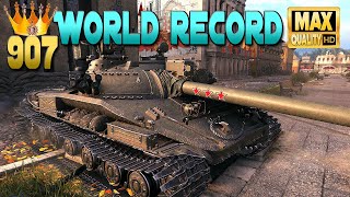 New Obj 907 World Record  World of Tanks [upl. by Nawak]