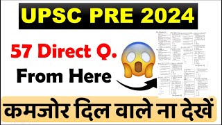 UPSC Prelims 2024 Shocking Analysis with Sources amp MindMaps [upl. by Nialb959]